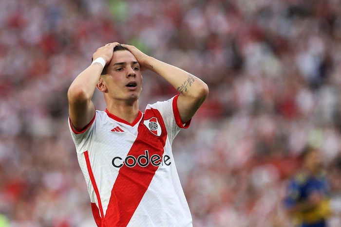 Franco Mastantuono của River Plate là mục tiêu của Man City